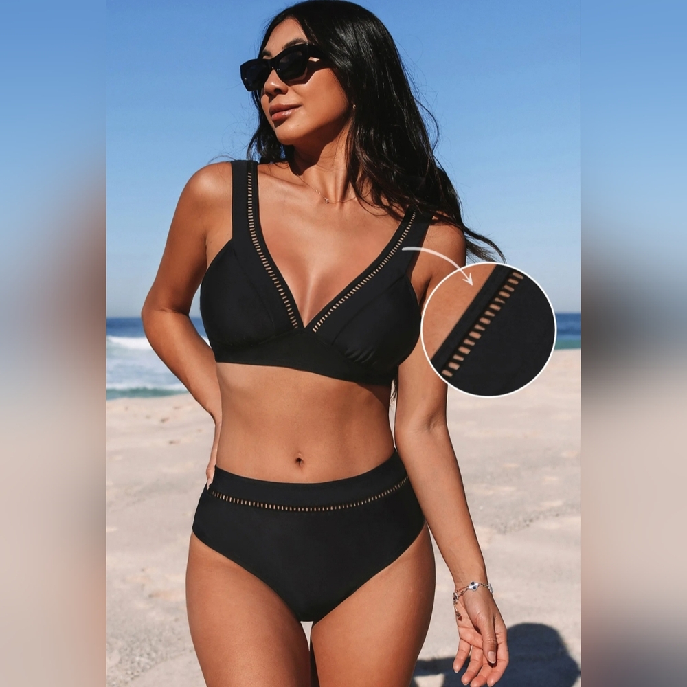 Elegant Black Women's Swimwear